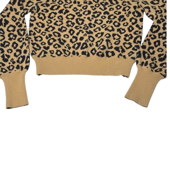 Veronica Beard Penny Leopard Print Sweater XSmall - Picture 6 of 13